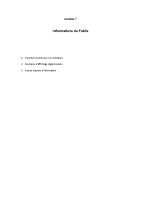 Annexe 7. Information du public